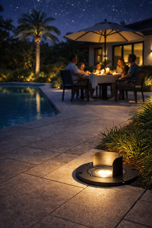 ELL-2203B Forward Shielded In-Ground Well Light