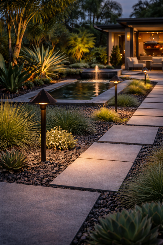 ELL-2413 Pyramid Architectural Path Light