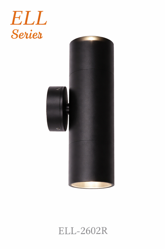 ELL-2602R Dual Up & Down Wall Light – Round Surface Mount