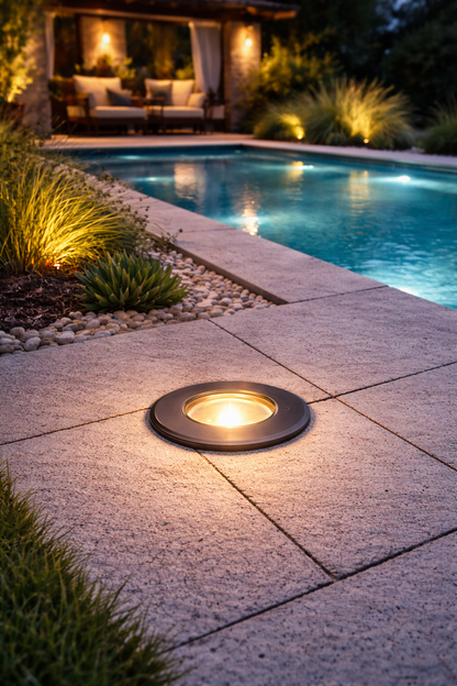 ELL-2207A-B Architectural Uplight with Installation Sleeve