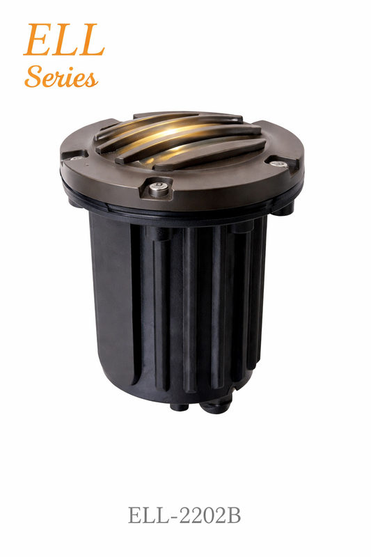 ELL-2202B Louvered In-Ground Well Light