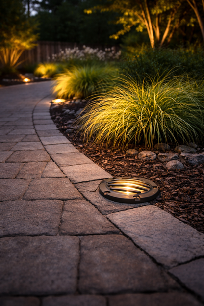 ELL-2202B Louvered In-Ground Well Light