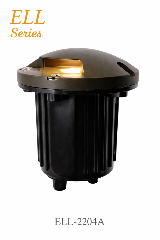 ELL-2204A Angled Shield In-Ground Well Light