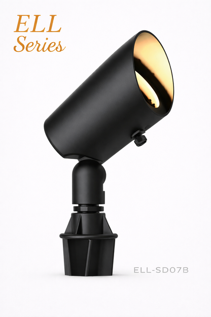 ELLsd07B brass directional uplight