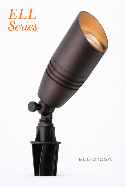 ELL2105A solid brass directional uplight