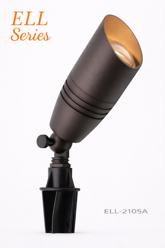 ELL2105A solid brass directional uplight