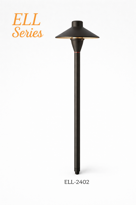 ELL-2402 Matte Black Designer Path Light