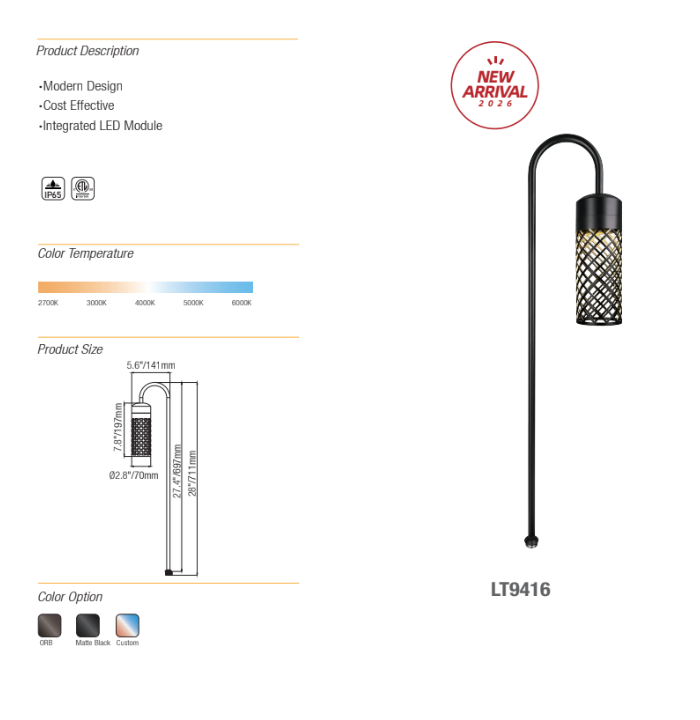 ELL-9416 Decorative Path Light
