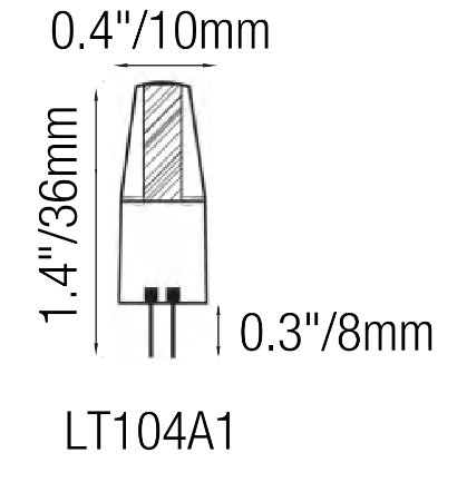 ELL104A1 G4 LED Lamp – 12V Low Voltage