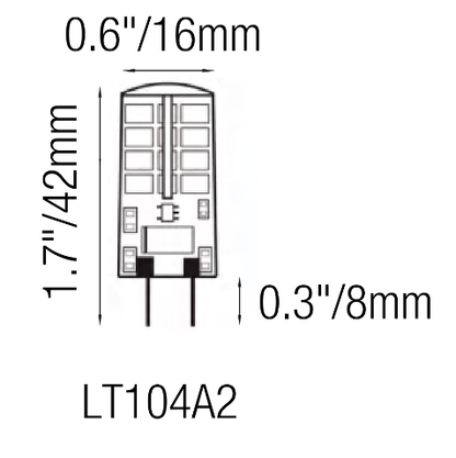 ELL104A2 G4 LED Lamp – 12V Low Voltage