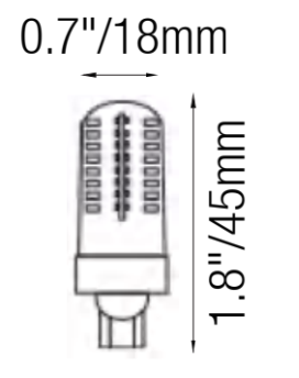 ELL104w2 4W G4 LED Lamp – 12V Low Voltage