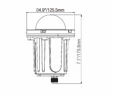 ELL-2203A Shielded In-Ground Well Light