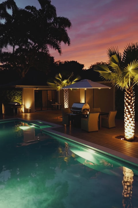 ELL-2101A solid brass directional uplight antique finish