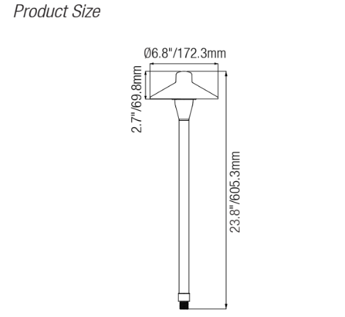ELL-2402A LED Pathway Light