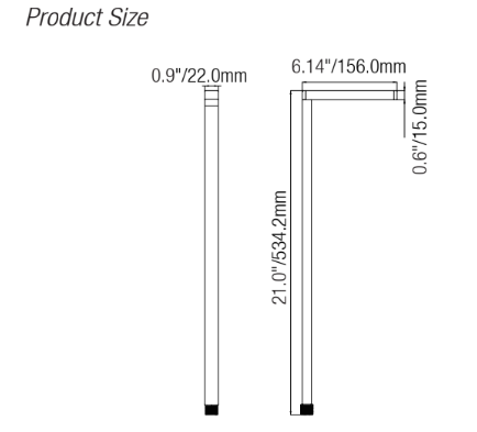 ELL-9403 Modern Linear Path Light