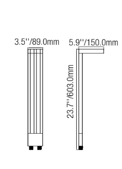 ELL-9409A,B Linear LED Pathway Light